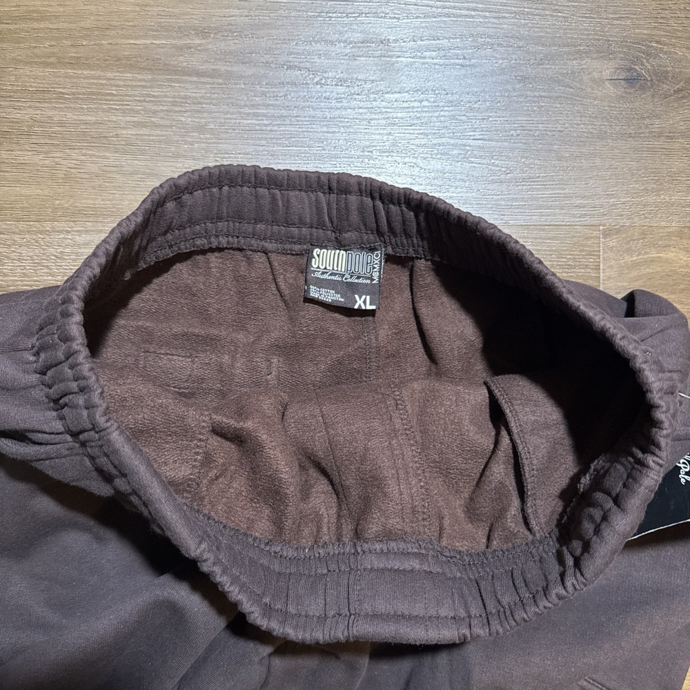 NWT Vintage Southpole Sweatpants Mens XL Brown Baggy Cargo Y2K Oversized Hip Hop - Picture 9 of 16